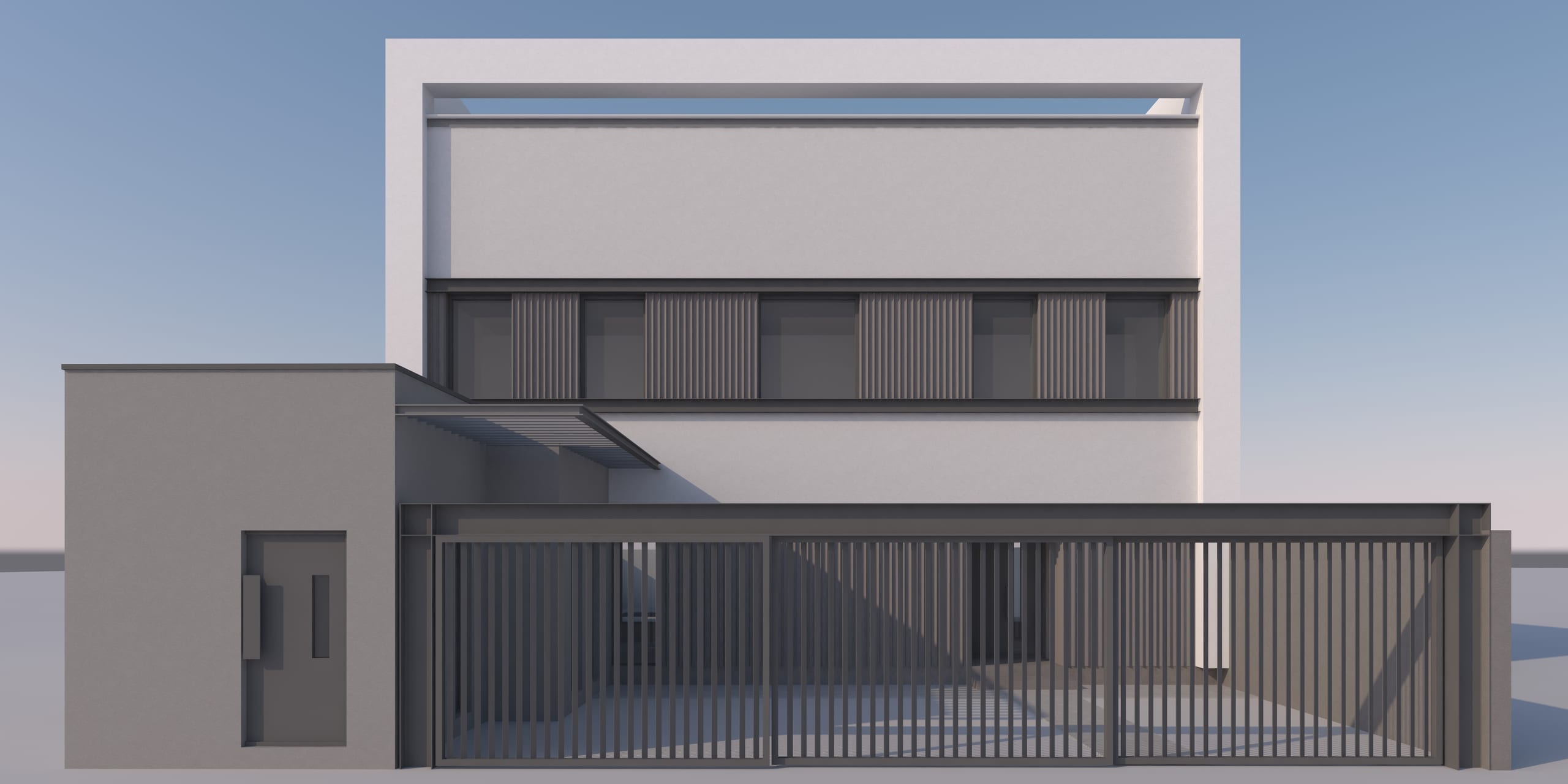 Casa Aleea Bălcescu — fațada stradală amplă