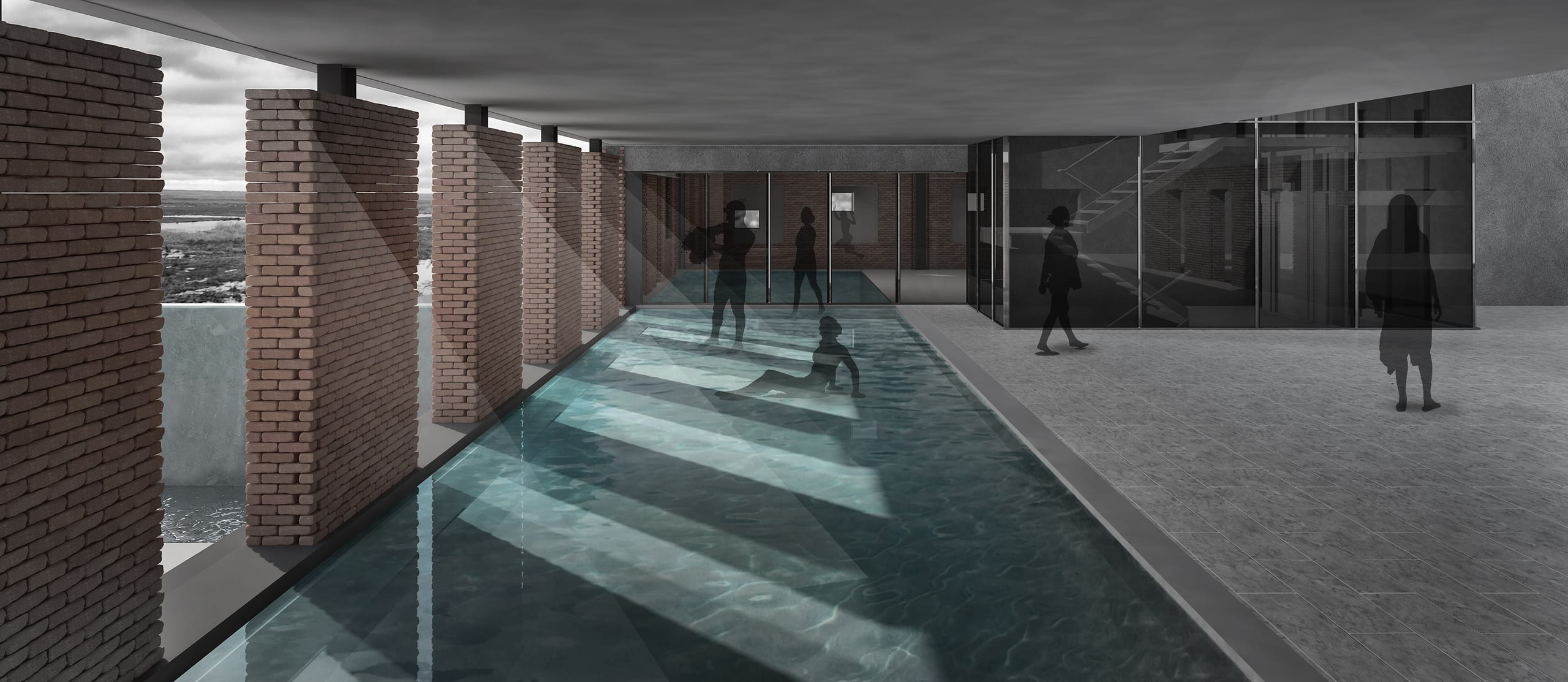 Regenerare Gighera — galerie de acces către zona de tratament