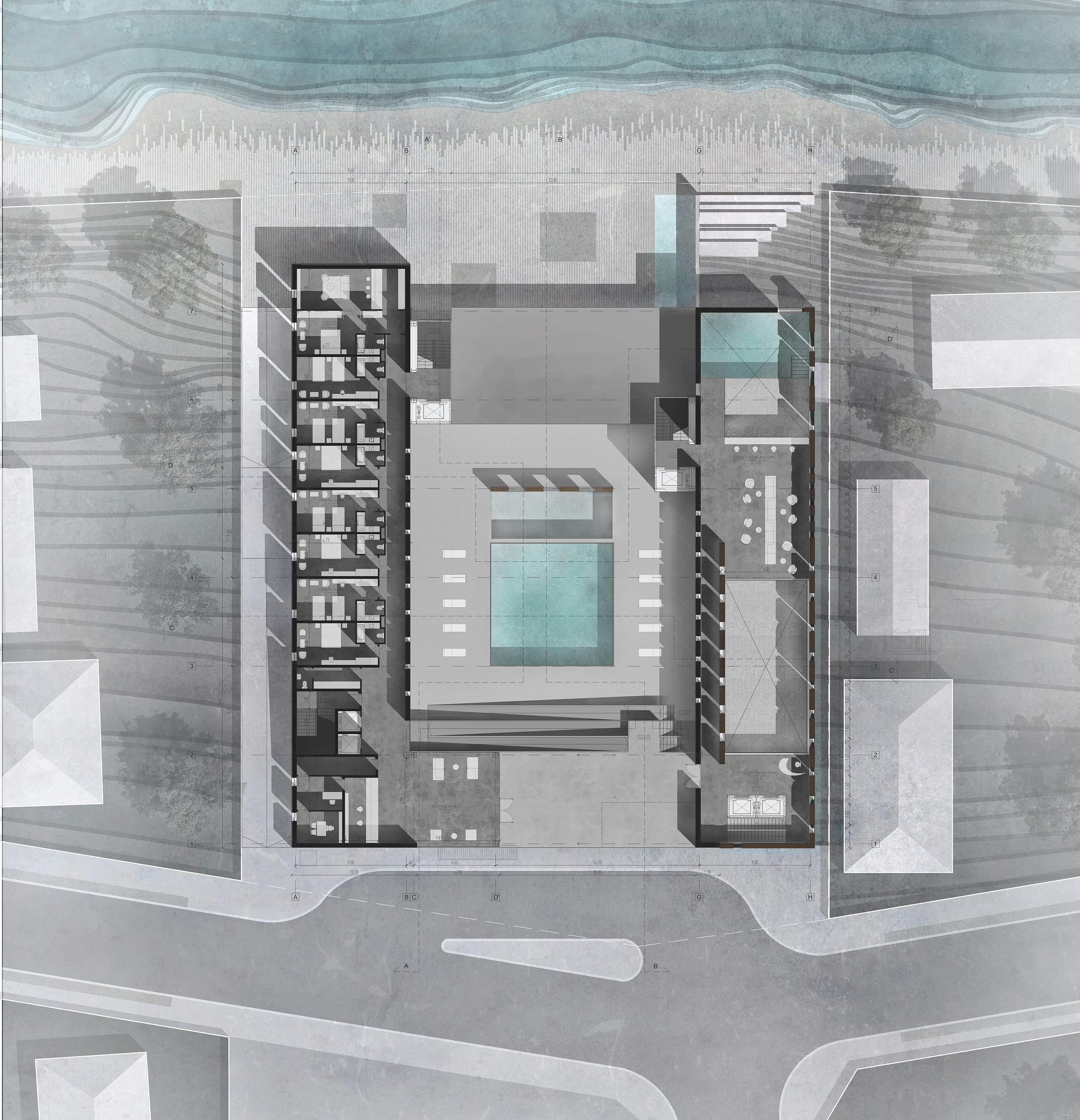 Regenerare Gighera — schema generală a ansamblului